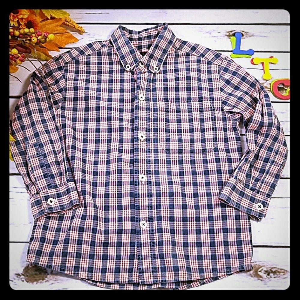 Mini Boden LS Button Up Shirt